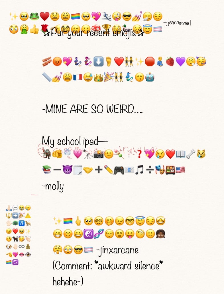 Put Your Recent Emojis 2 Notability Gallery