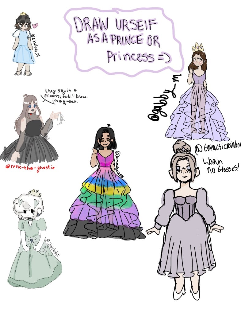 Draw Ur Self As A Princess Notability Gallery