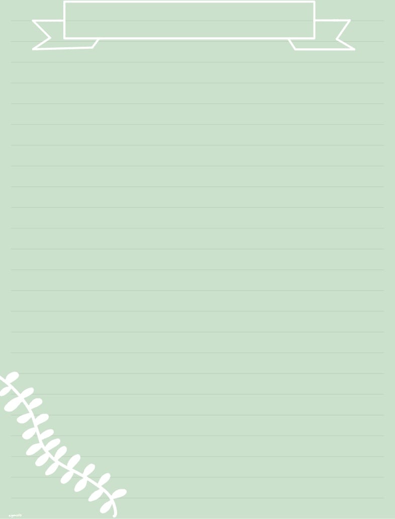 Sage Green And White Notes Notability Gallery