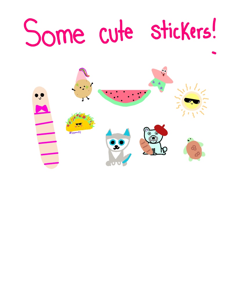 Some Cute Stickers Notability Gallery