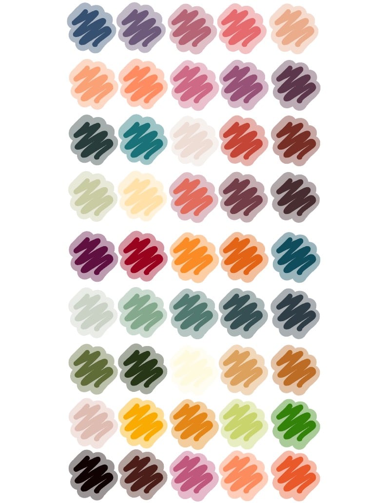 Another Color Palette Notability Gallery