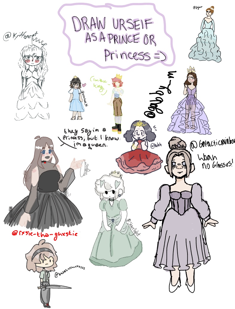 Draw Ur Self As A Princess Notability Gallery