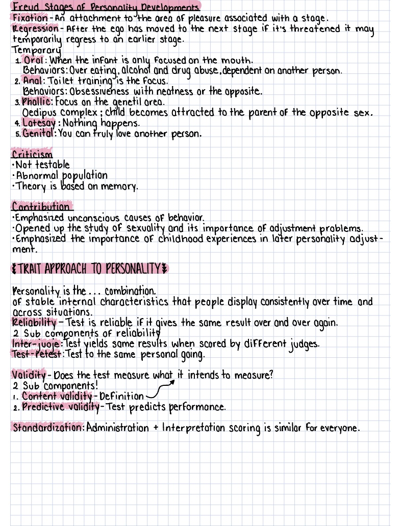 Freud Stages Of Personality Developments Notability Gallery