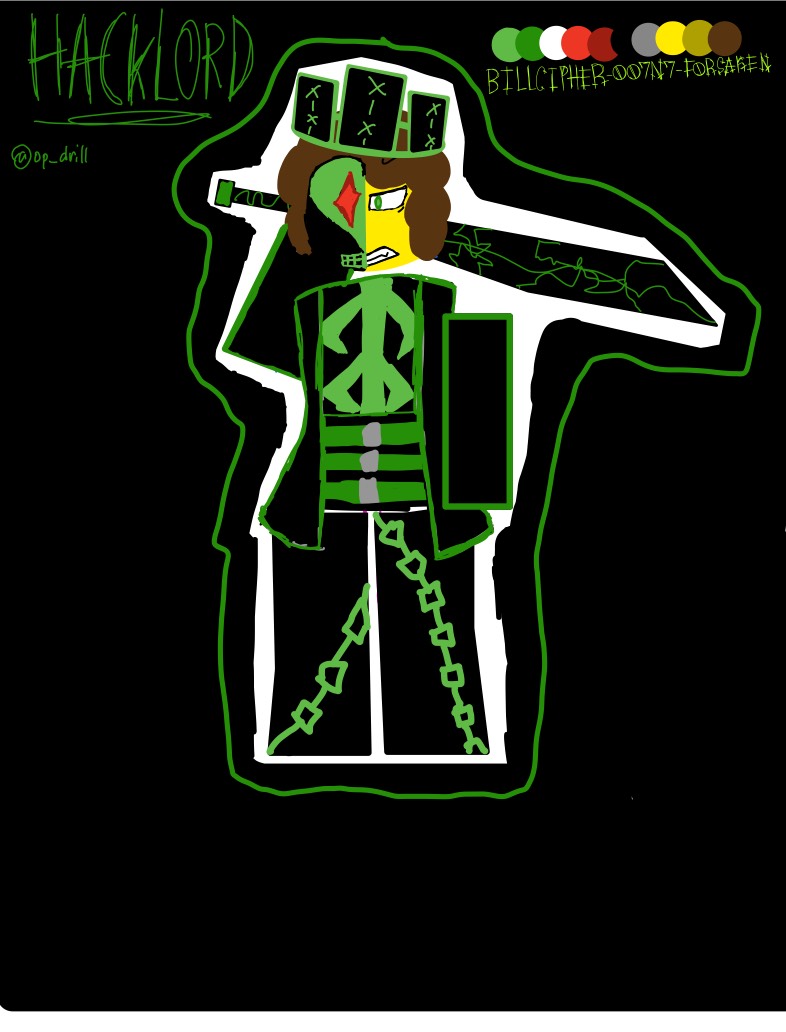 Hacklord Custom Hacklord Art For @op_drill - Notability Gallery