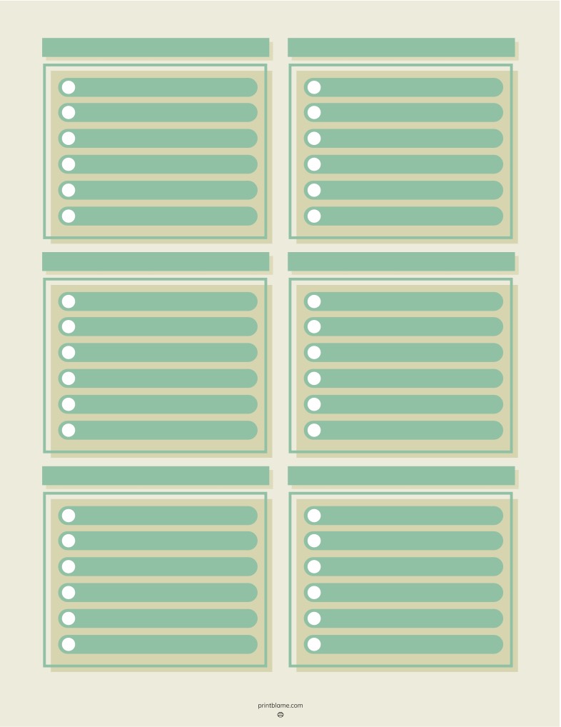 Green Checklist - Notability Gallery