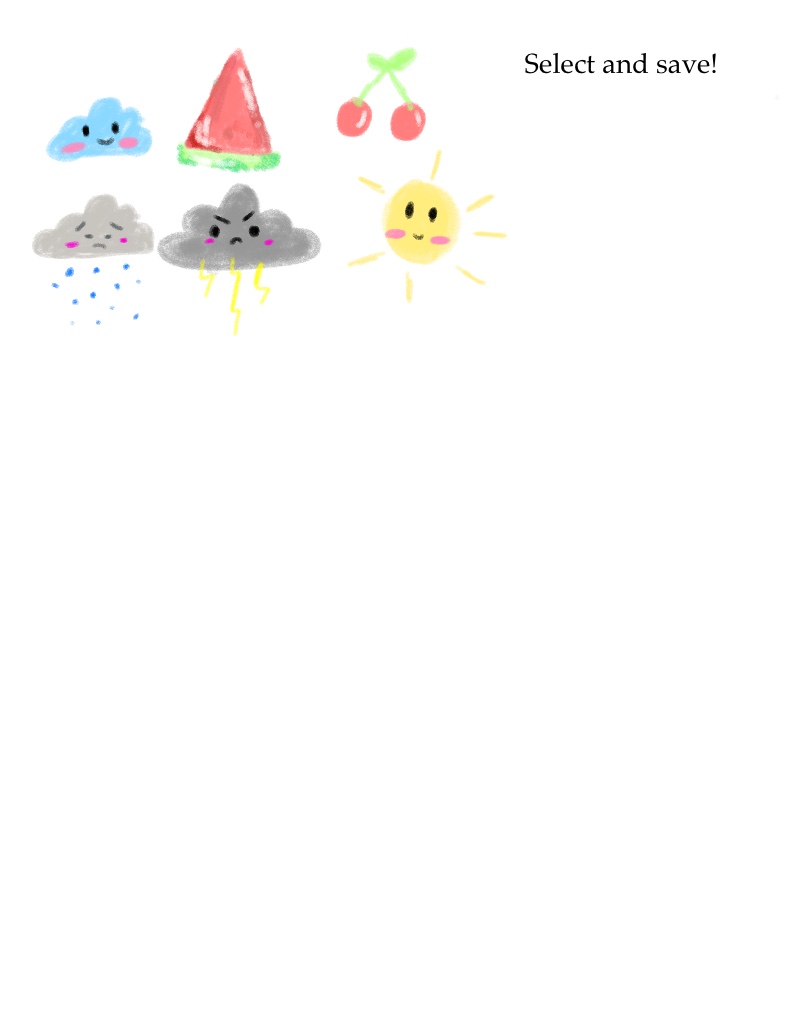 Random Cute Stickers - Notability Gallery
