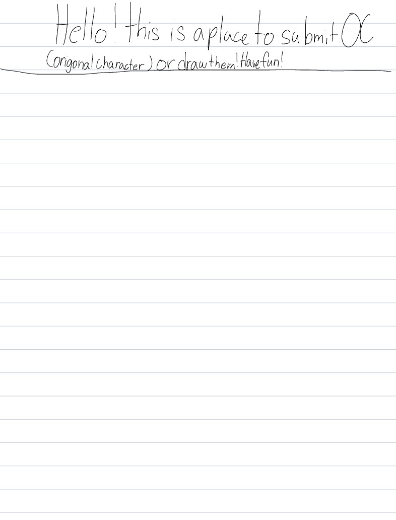 OC Submissions - Notability Gallery