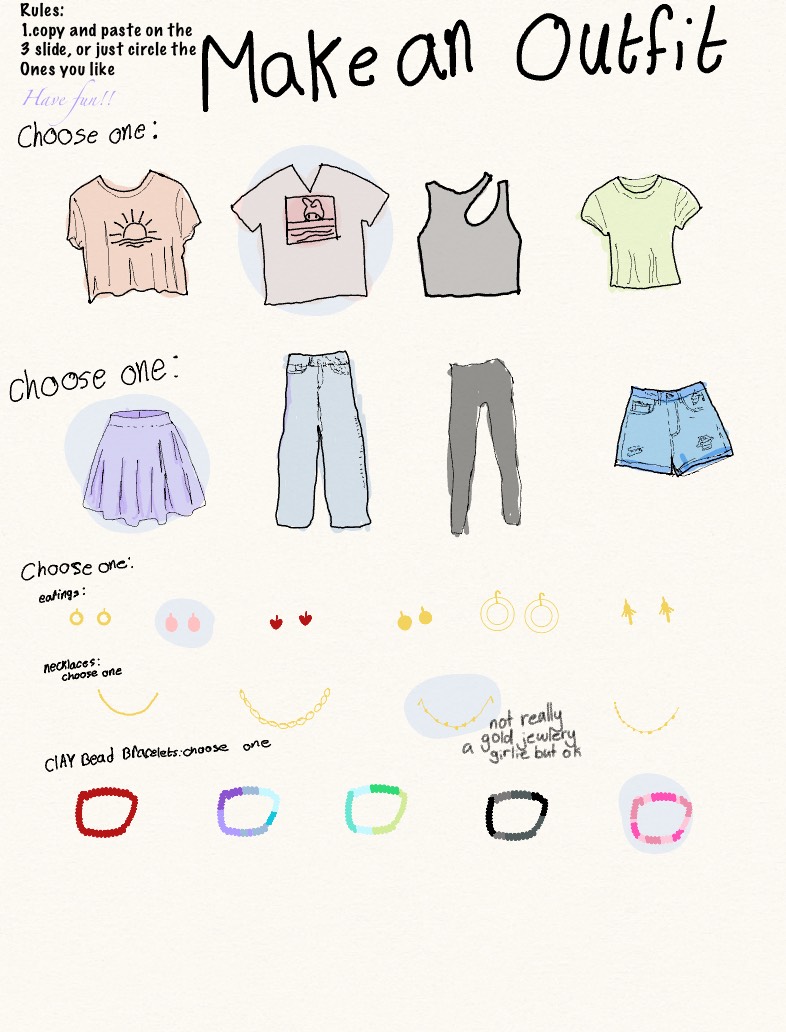 Make An Outfit - Notability Gallery
