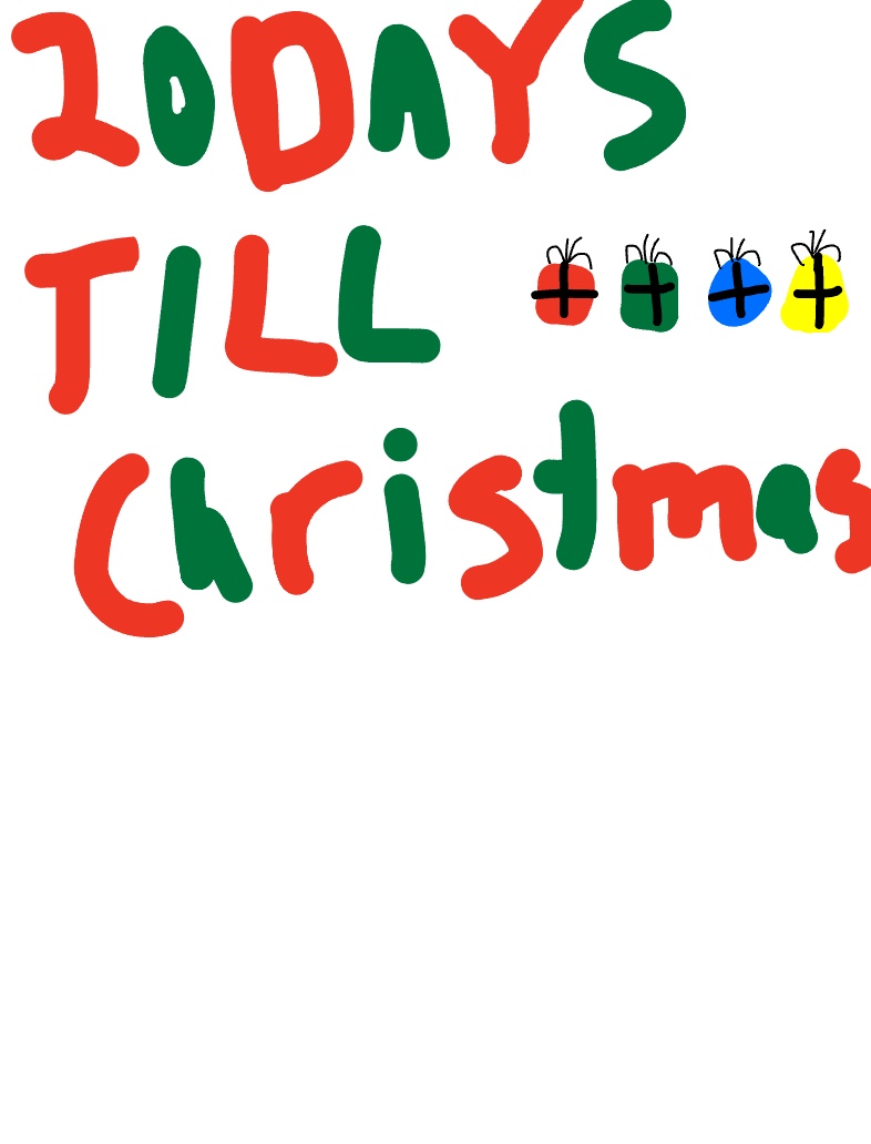 20 Days Till Christmas!!! Notability Gallery