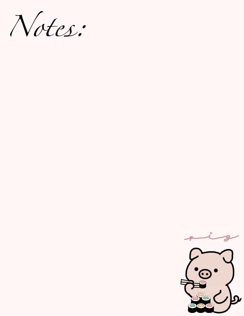 Notes 🗒️ 🐷 - Notability Gallery