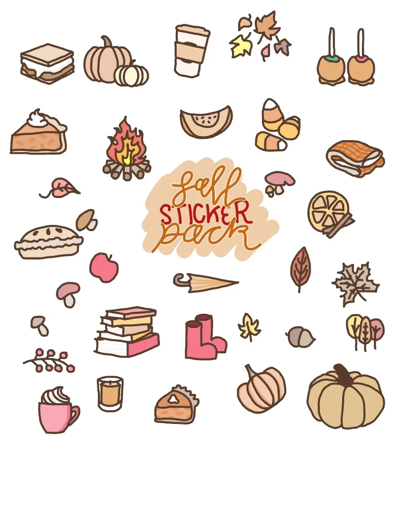 Fall Sticker Pack 🎃🥧🍁 - Notability Gallery