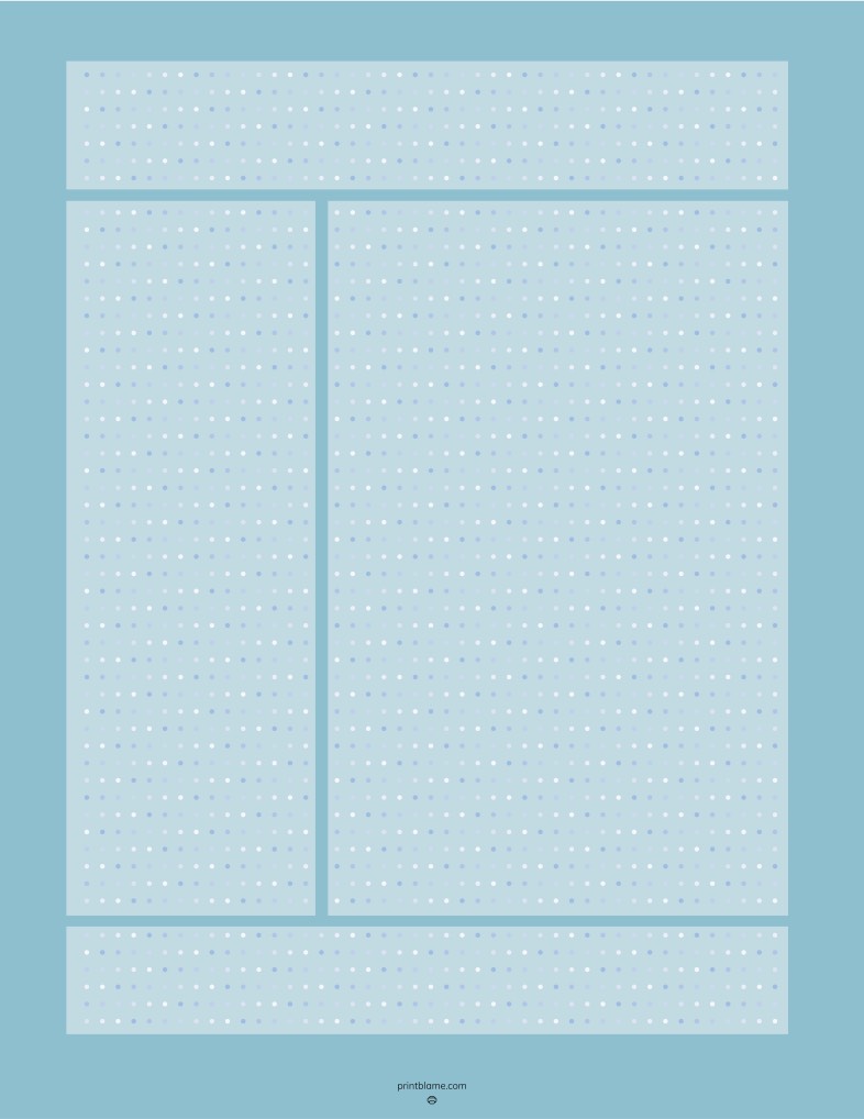 Blue Bullet Journal Cornell Template - Notability Gallery