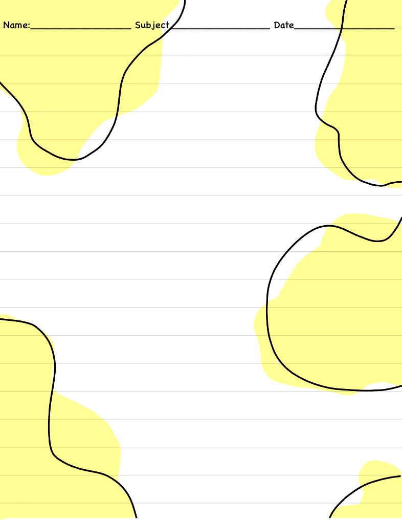 Yellow Template - Notability Gallery