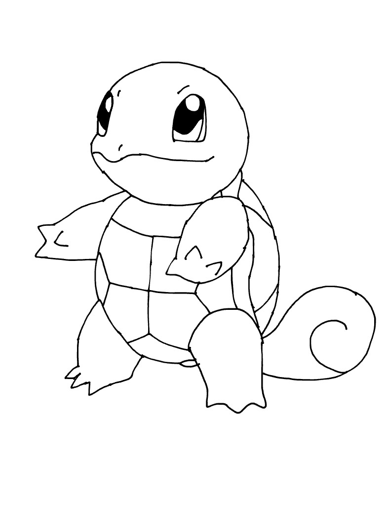 Squirtle (non Colored) - Notability Gallery