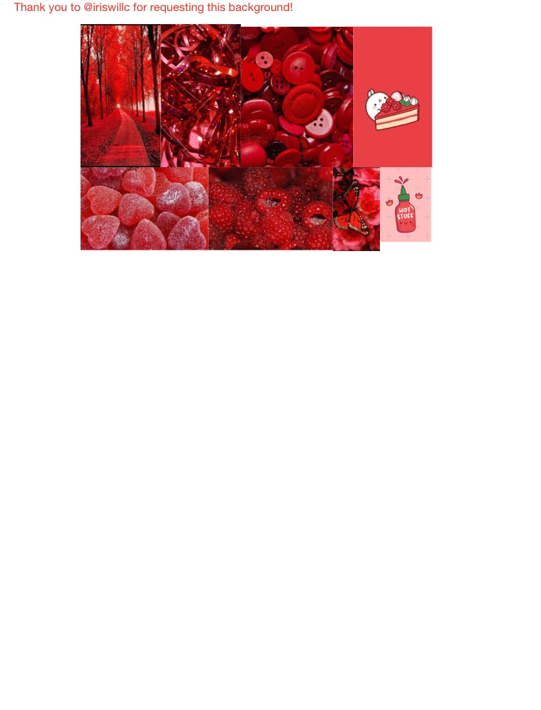 Red Wallpaper! Requested By @iriswillc - Notability Gallery