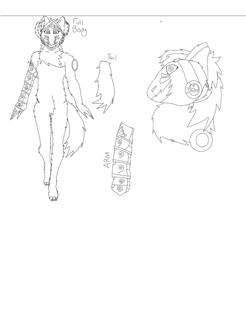 Commission Outline (no Clothes) - Notability Gallery