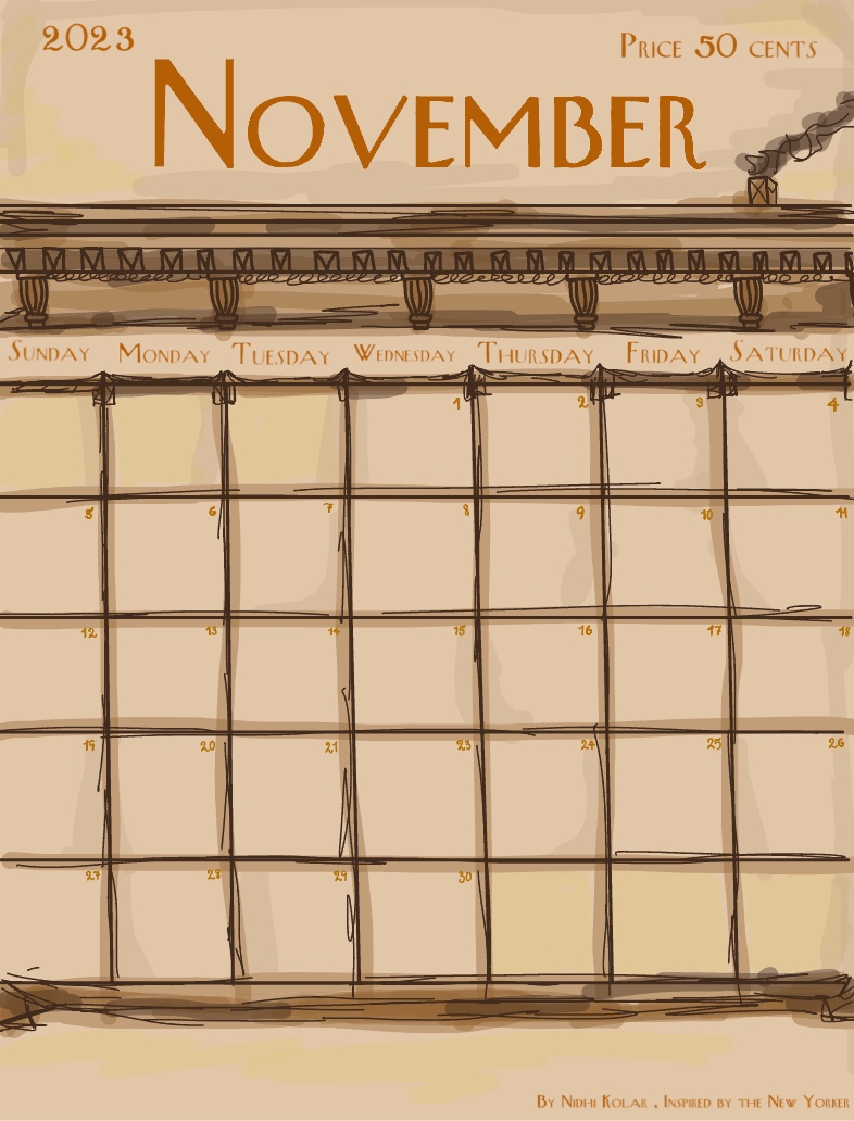 November Calendar - Notability Gallery
