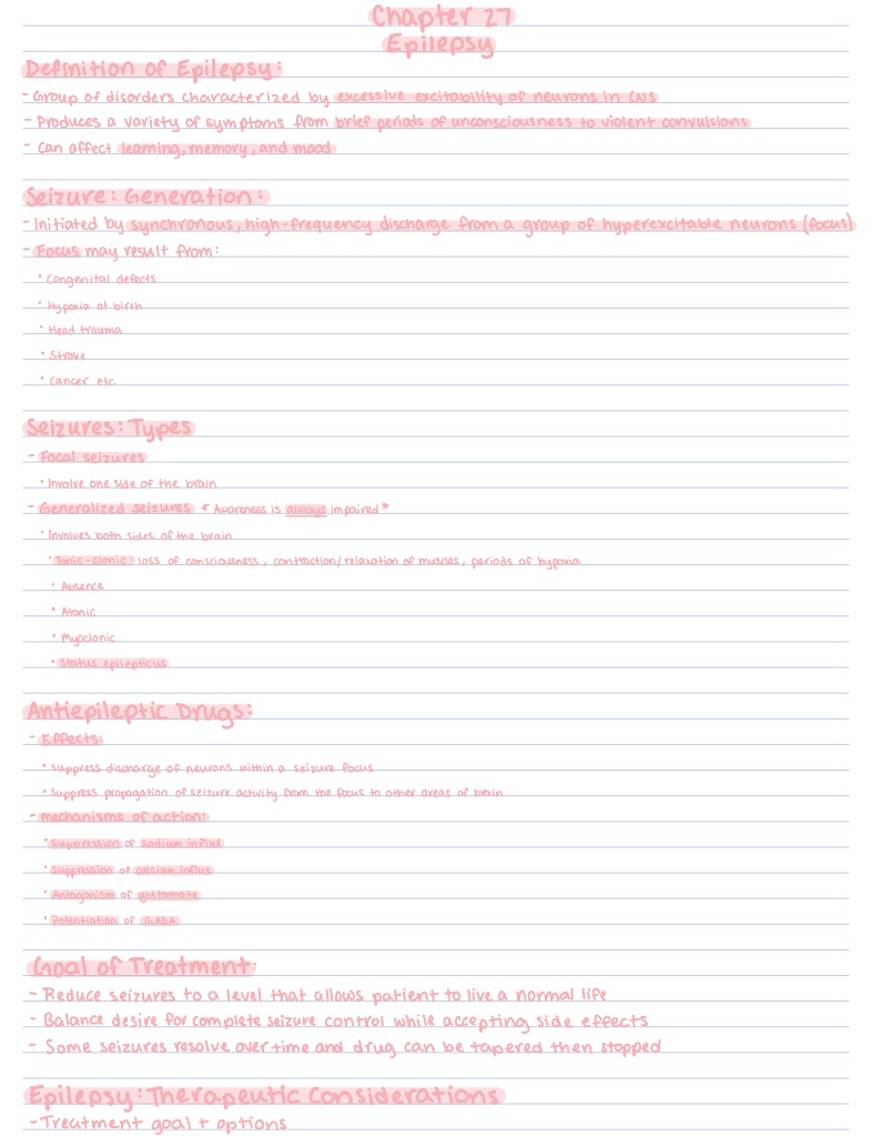 Chapter 27 Epilepsy - Notability Gallery