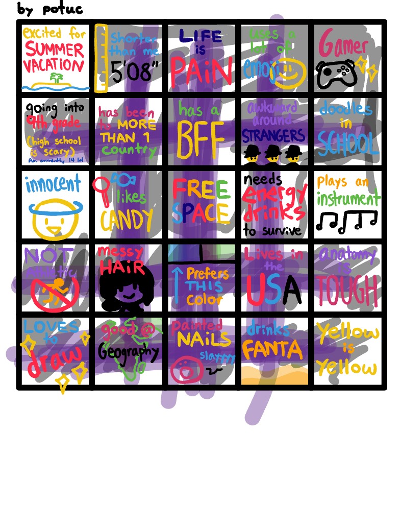 Random Bingo - Notability Gallery