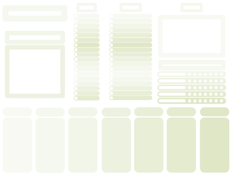 Light Green Blank Weekly Planner - Notability Gallery