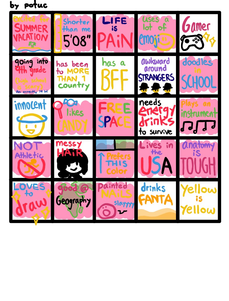 Random Bingo - Notability Gallery