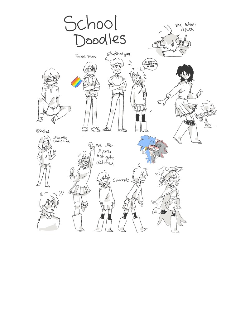 School Doodles Lollollll - Notability Gallery