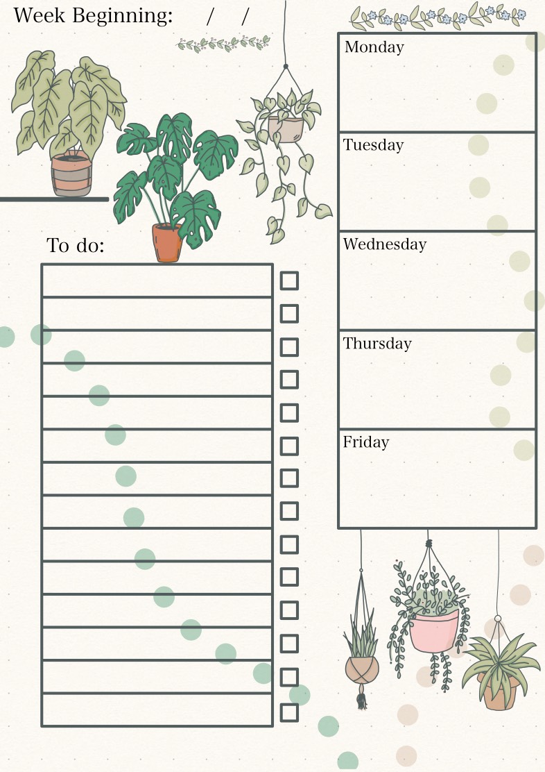 Plant To Do List😊 - Notability Gallery