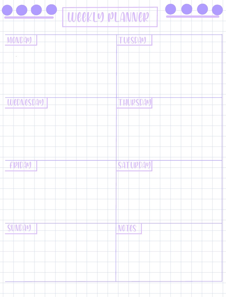 Weekly Planner - Notability Gallery