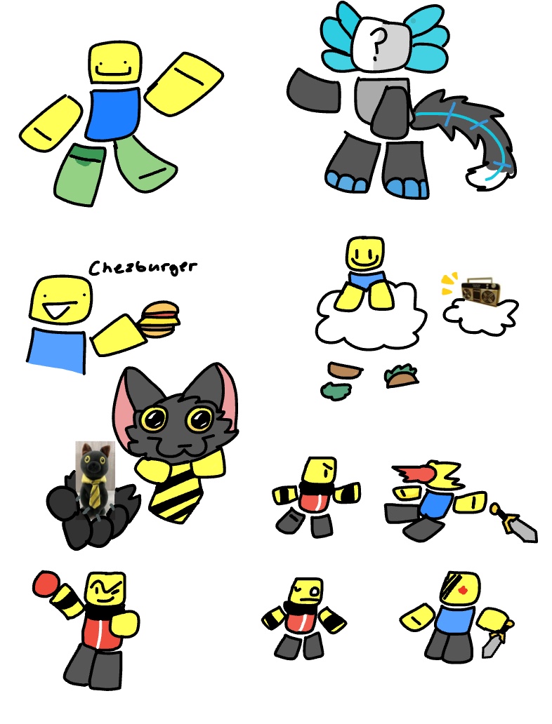 Some Silly Roblox Doodles - Notability Gallery