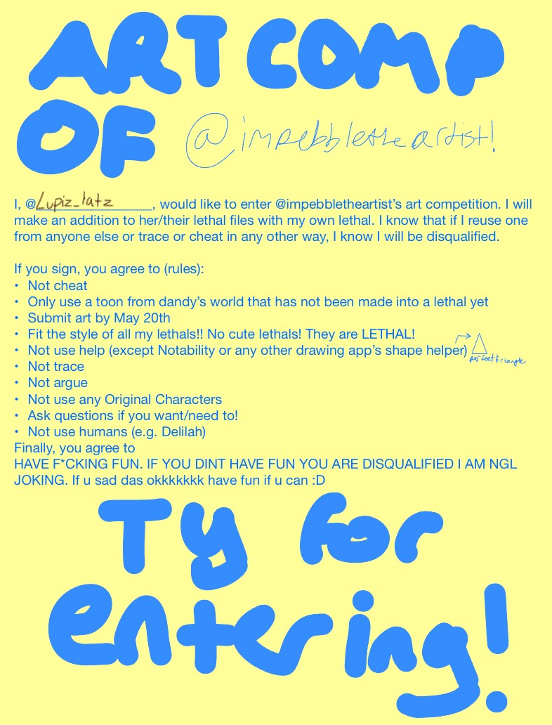 @impebbletheartist’s Art Comp! - Notability Gallery