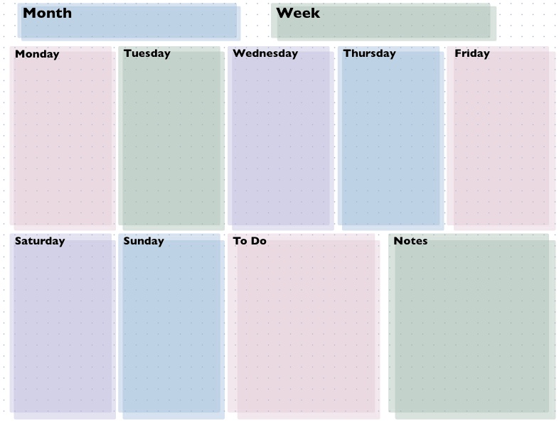 Weekly Planner - Notability Gallery