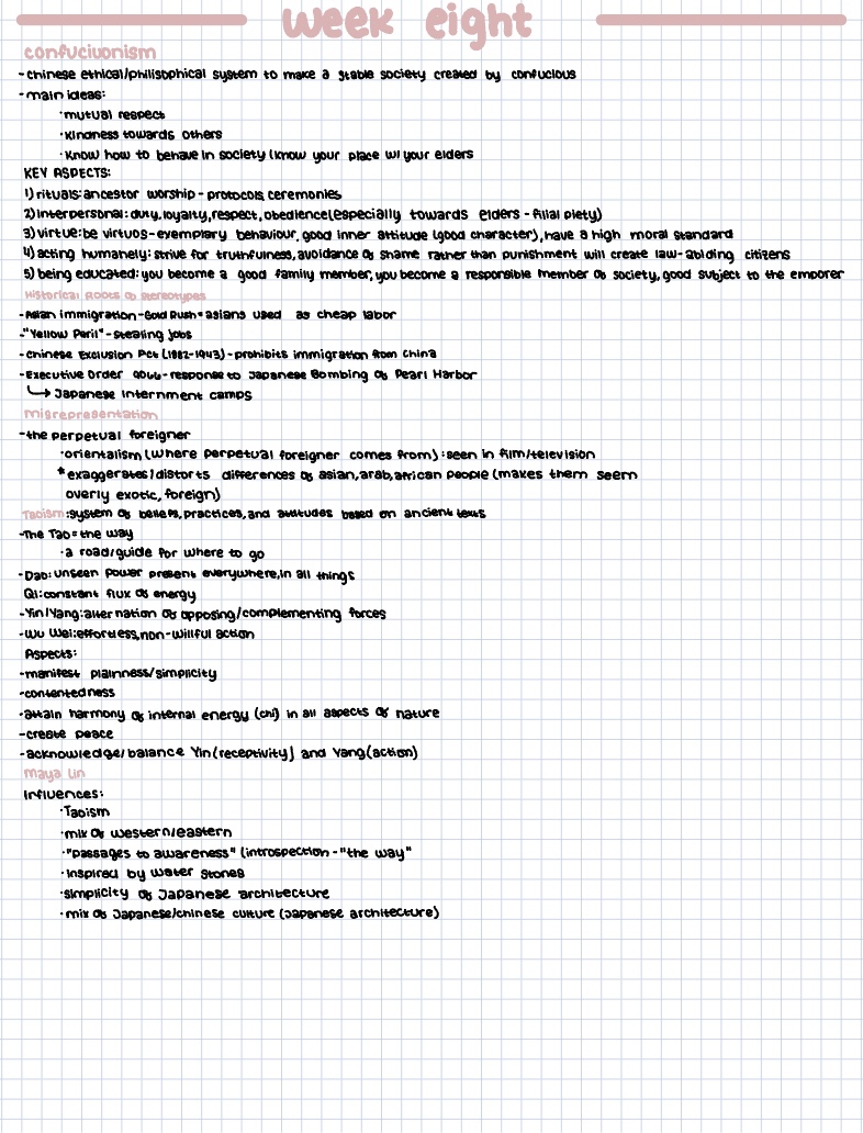 Week 8 Notes (Humanities) - Notability Gallery