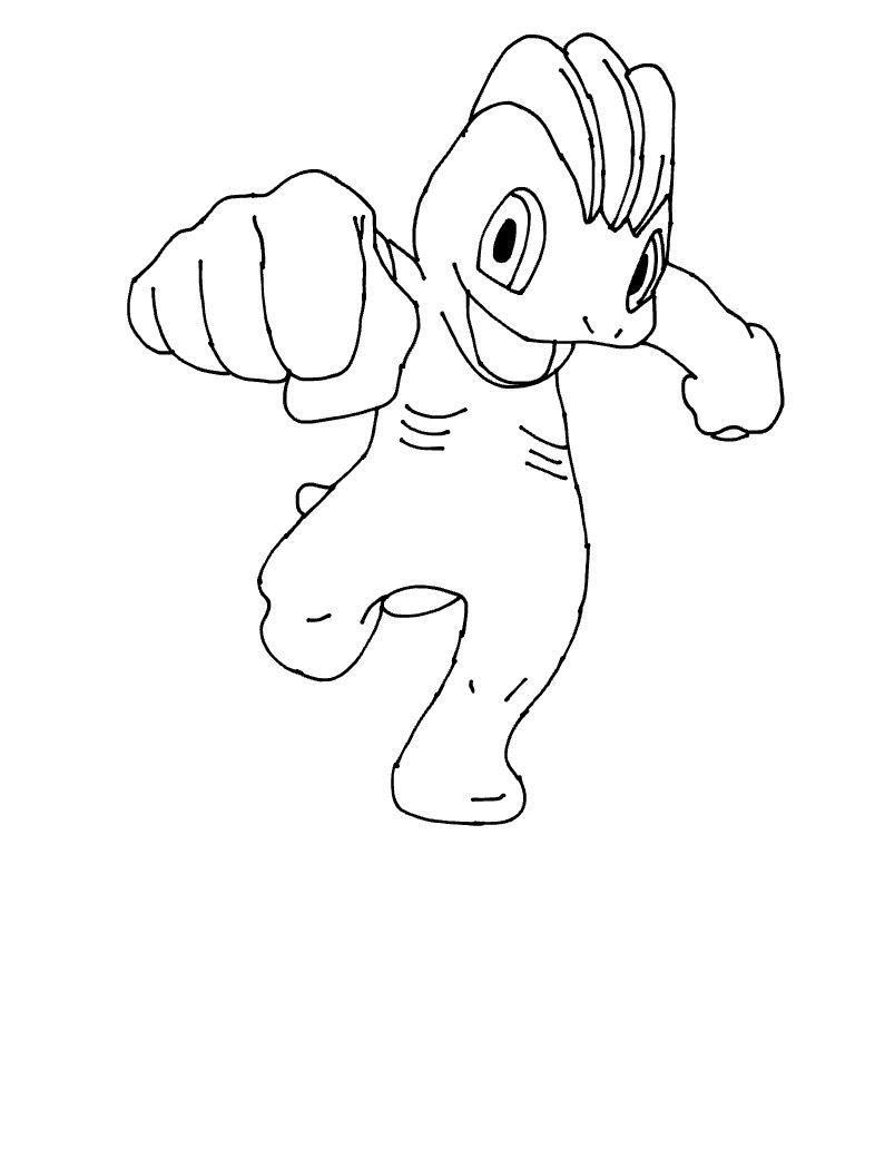 Machop (non Colored) - Notability Gallery