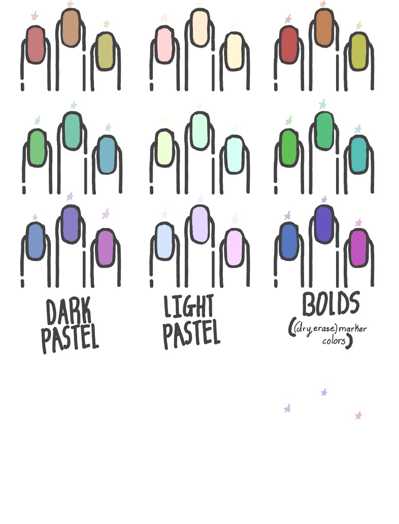 Fingernail Colors - Notability Gallery