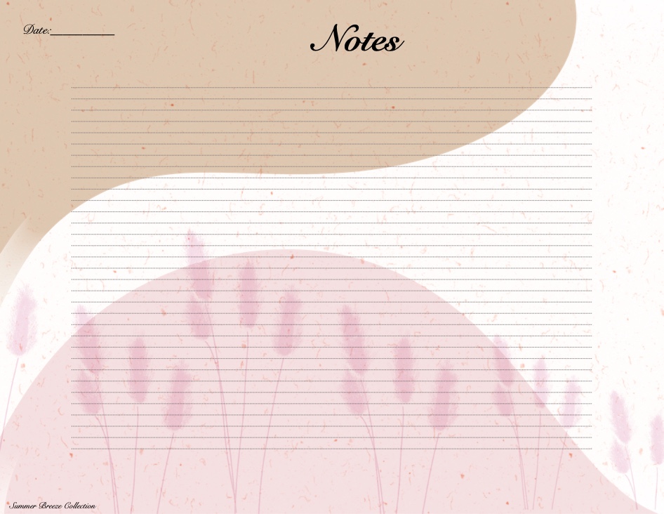 Summer Breeze Notes 004 - Notability Gallery