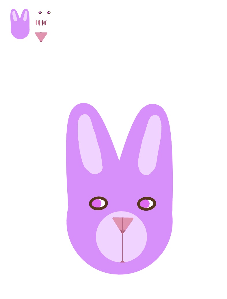 Drawing Of Bunny Head - Notability Gallery