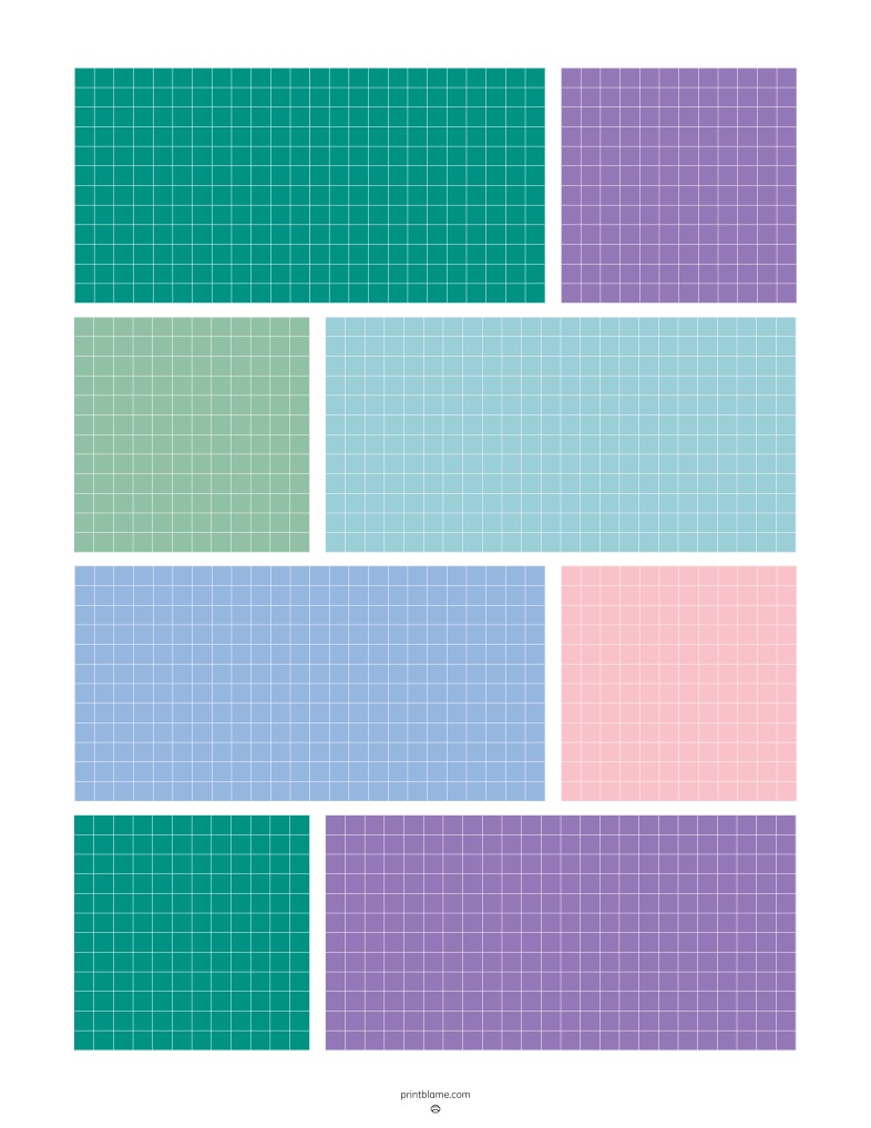Colourful Notebook Checker Book Pattern - Notability Gallery