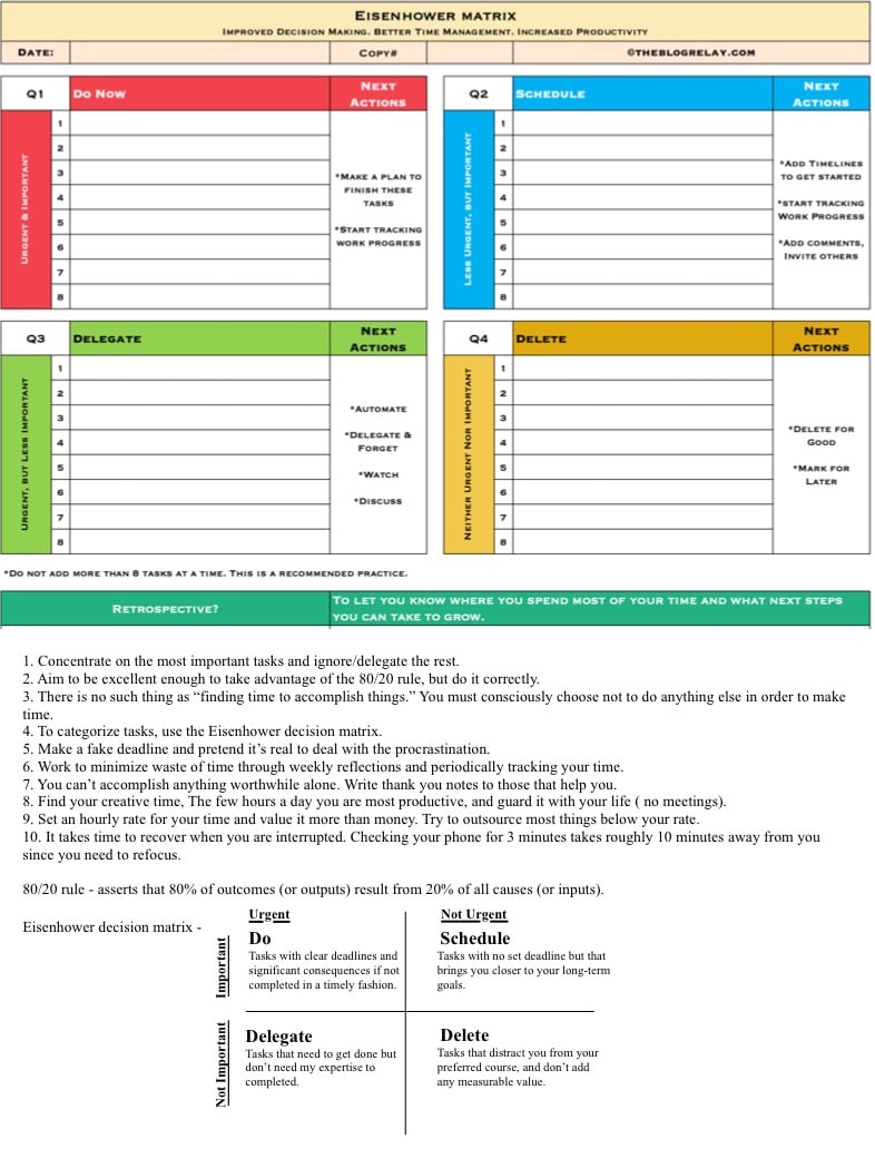 Time Management - Notability Gallery