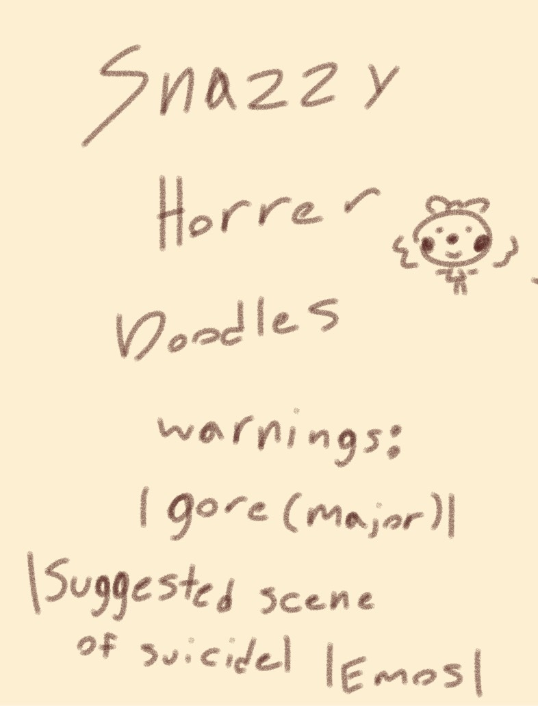 Cool Horror Art Contest Submission - Notability Gallery