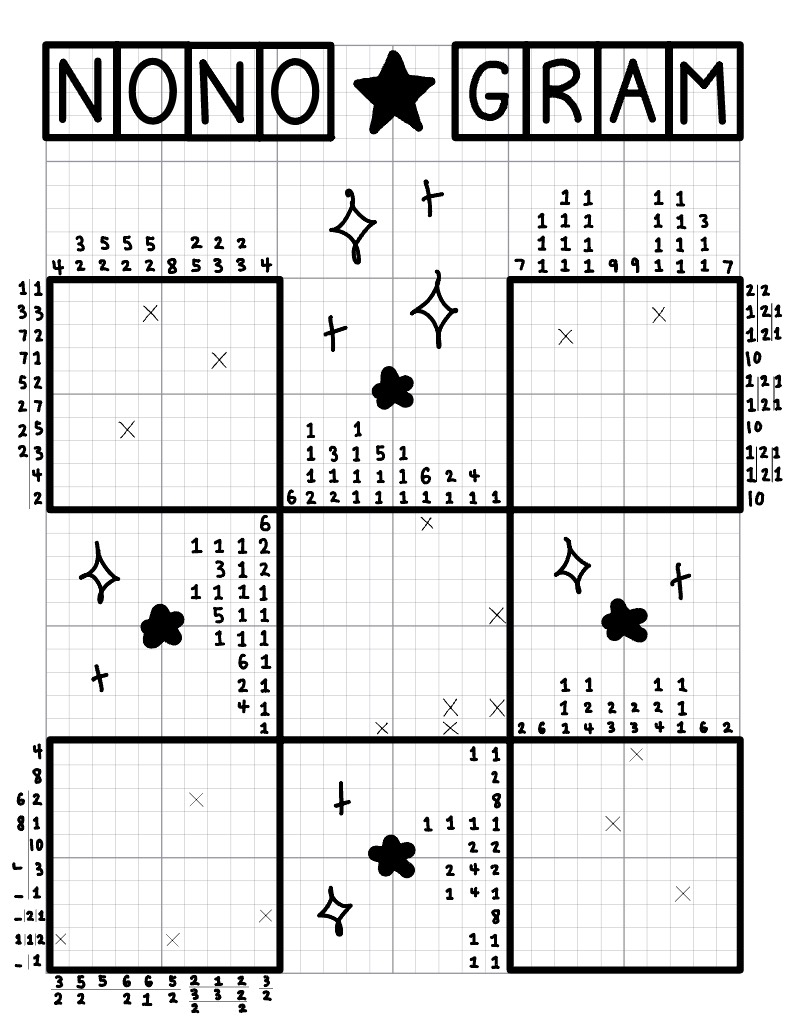 Medium And Easy Nonogram - Notability Gallery