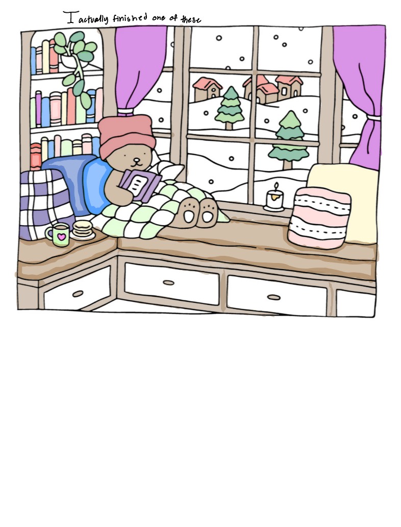 Winter Bear Drawing Complete - Notability Gallery