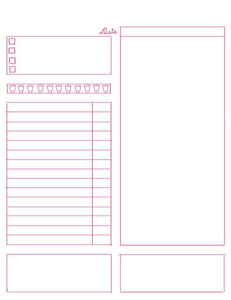 Daily Planner With To Do List Template - Notability Gallery