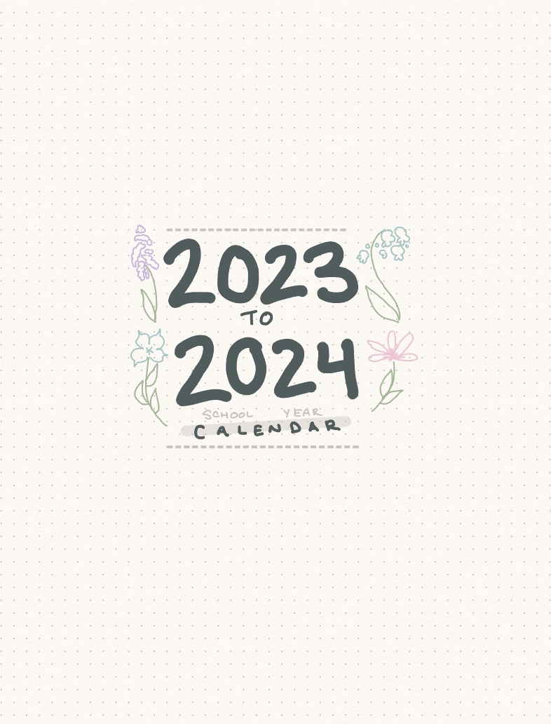 Fall 2023 Spring 2024 School Calendar Notability Gallery