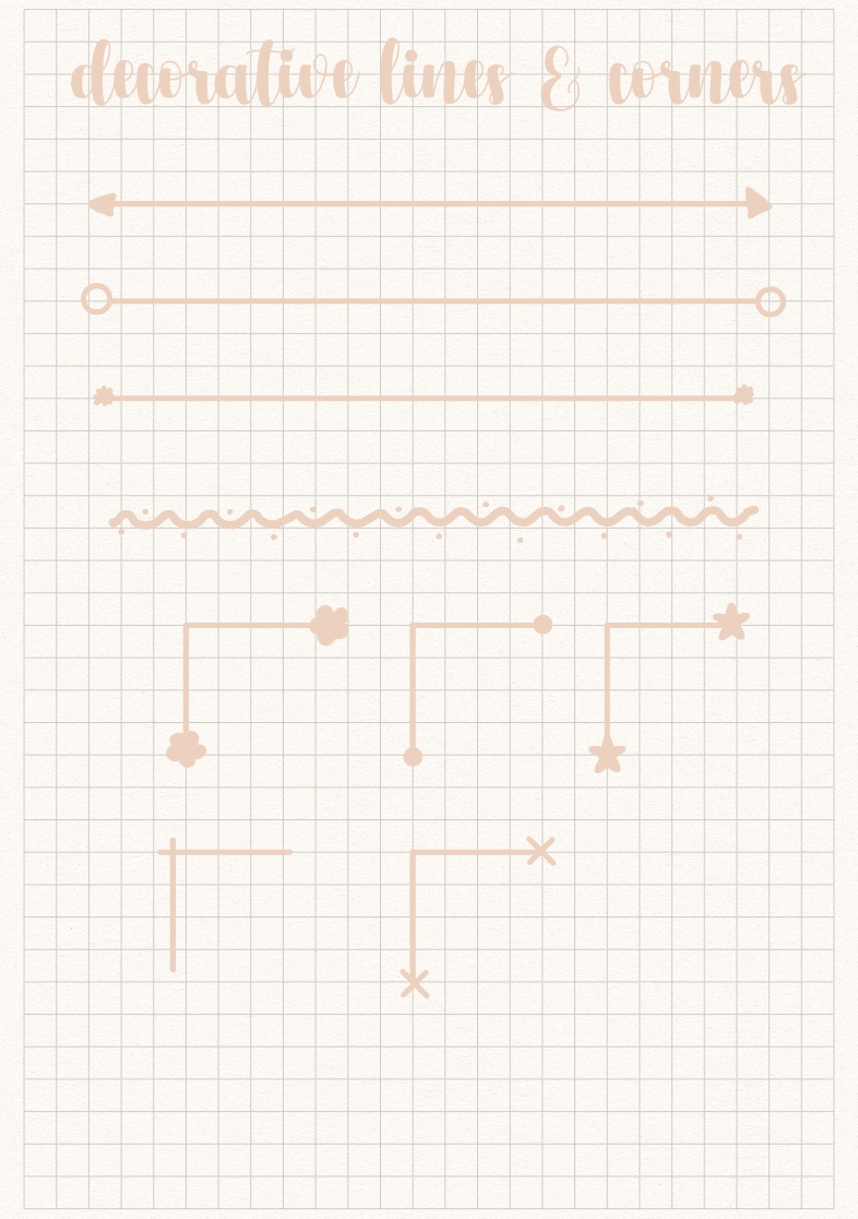 Decorative Lines And Corners - Notability Gallery