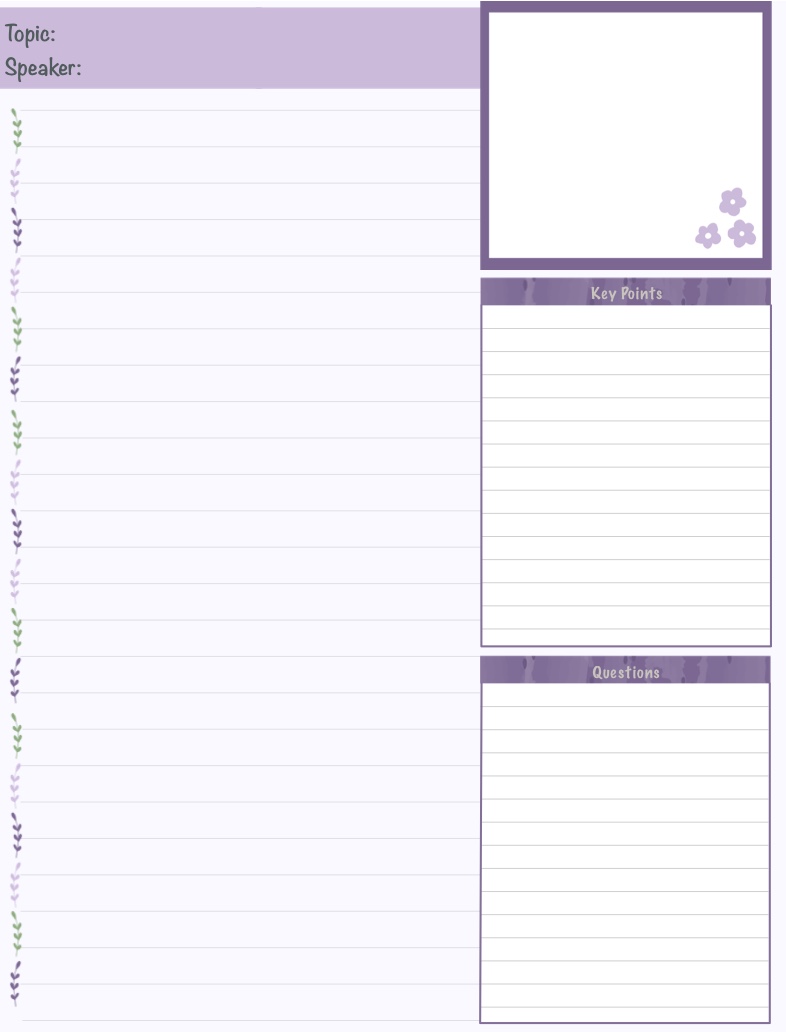 Seminar Speaker Notes - Notability Gallery