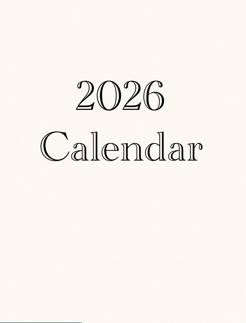 2026 Calendar And Planner - Notability Gallery