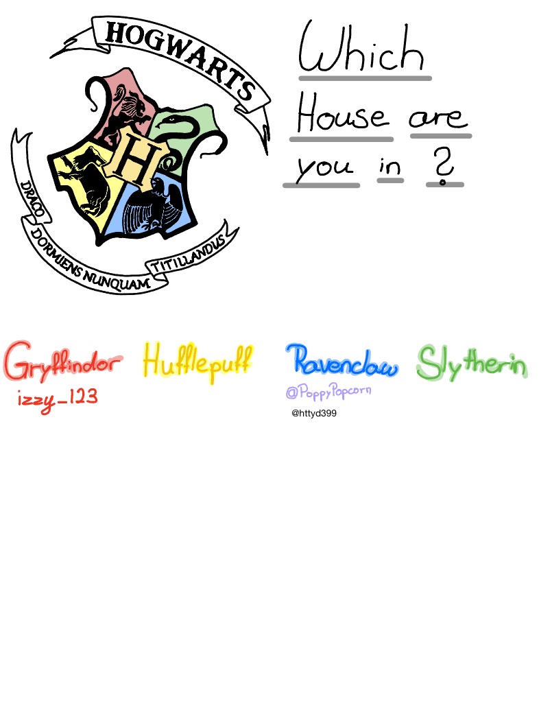 Which House Are You In? - Notability Gallery