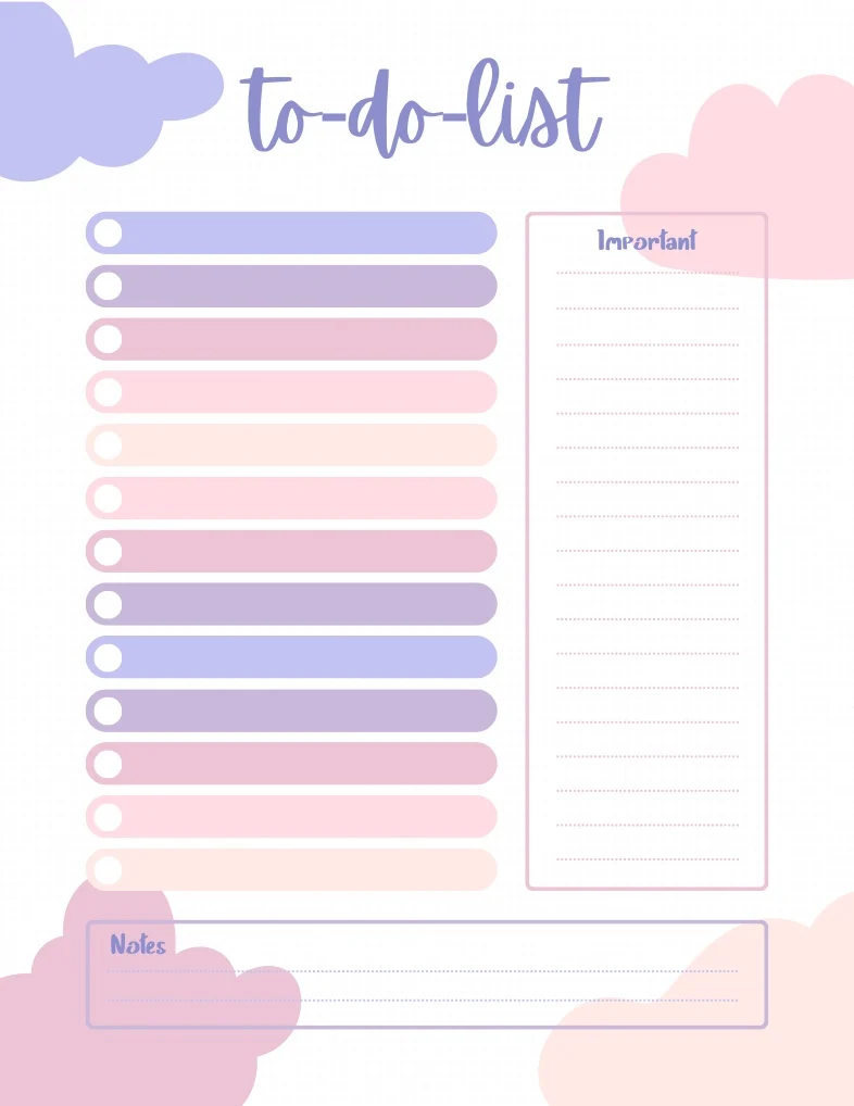 Cloud To Do List - Notability Gallery