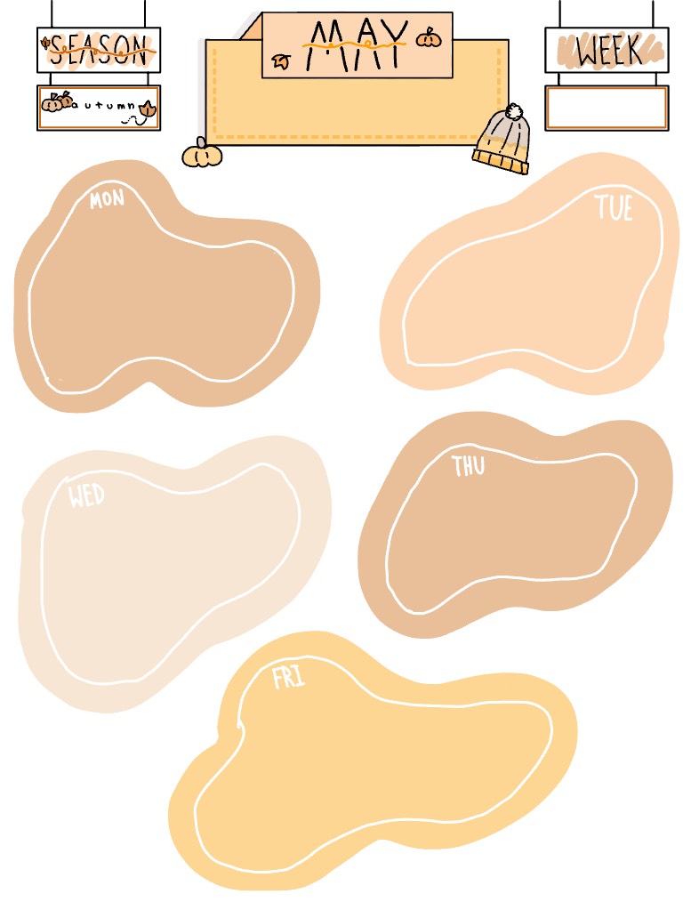 Autumn Week Planner - Notability Gallery