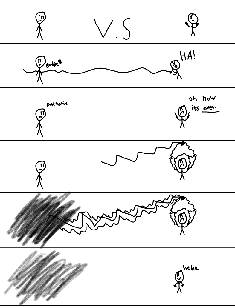 Random Vs Not Random Comments A Random VS Comic - Notability Gallery